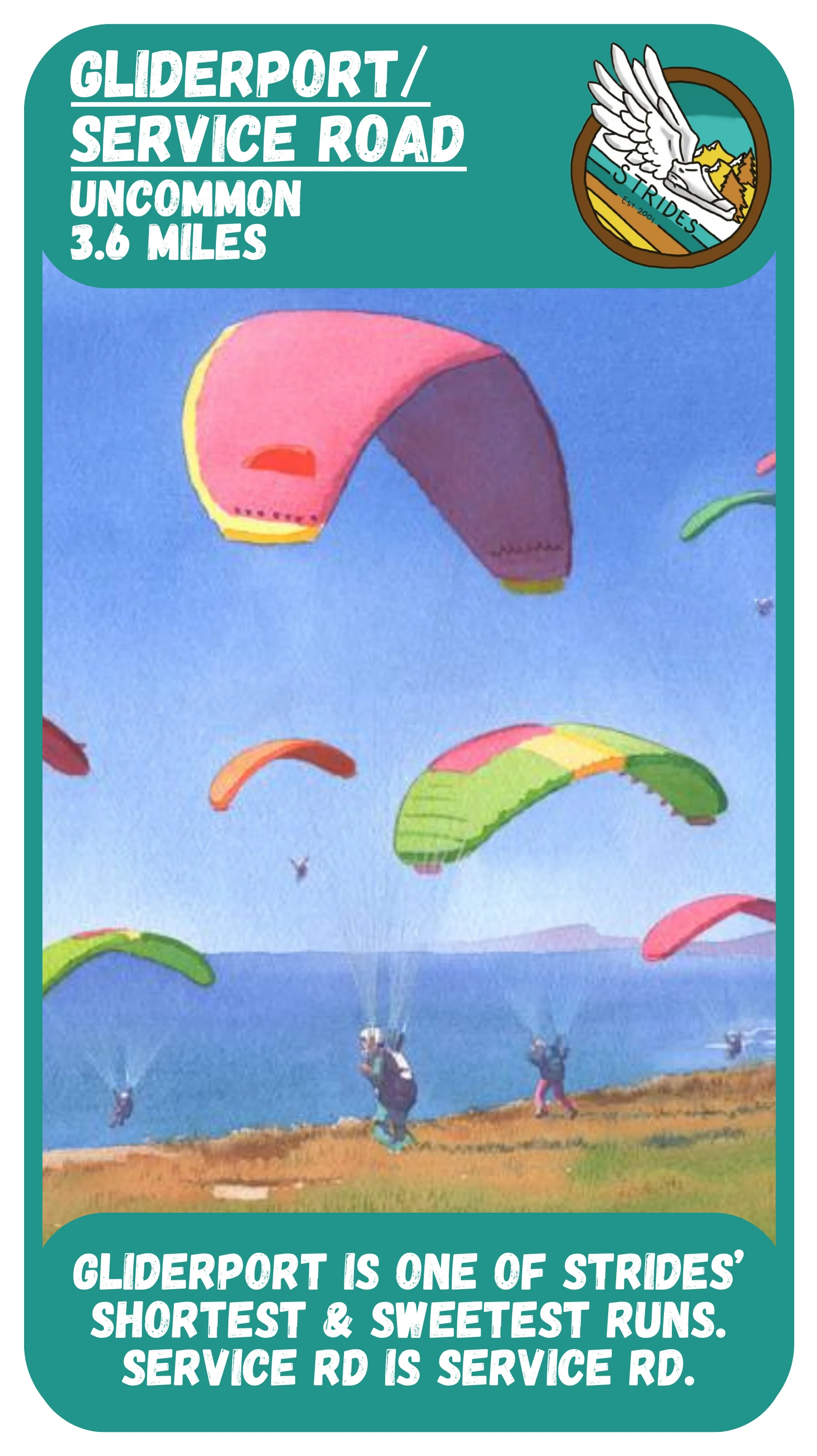 Gliderport/Service Road Card