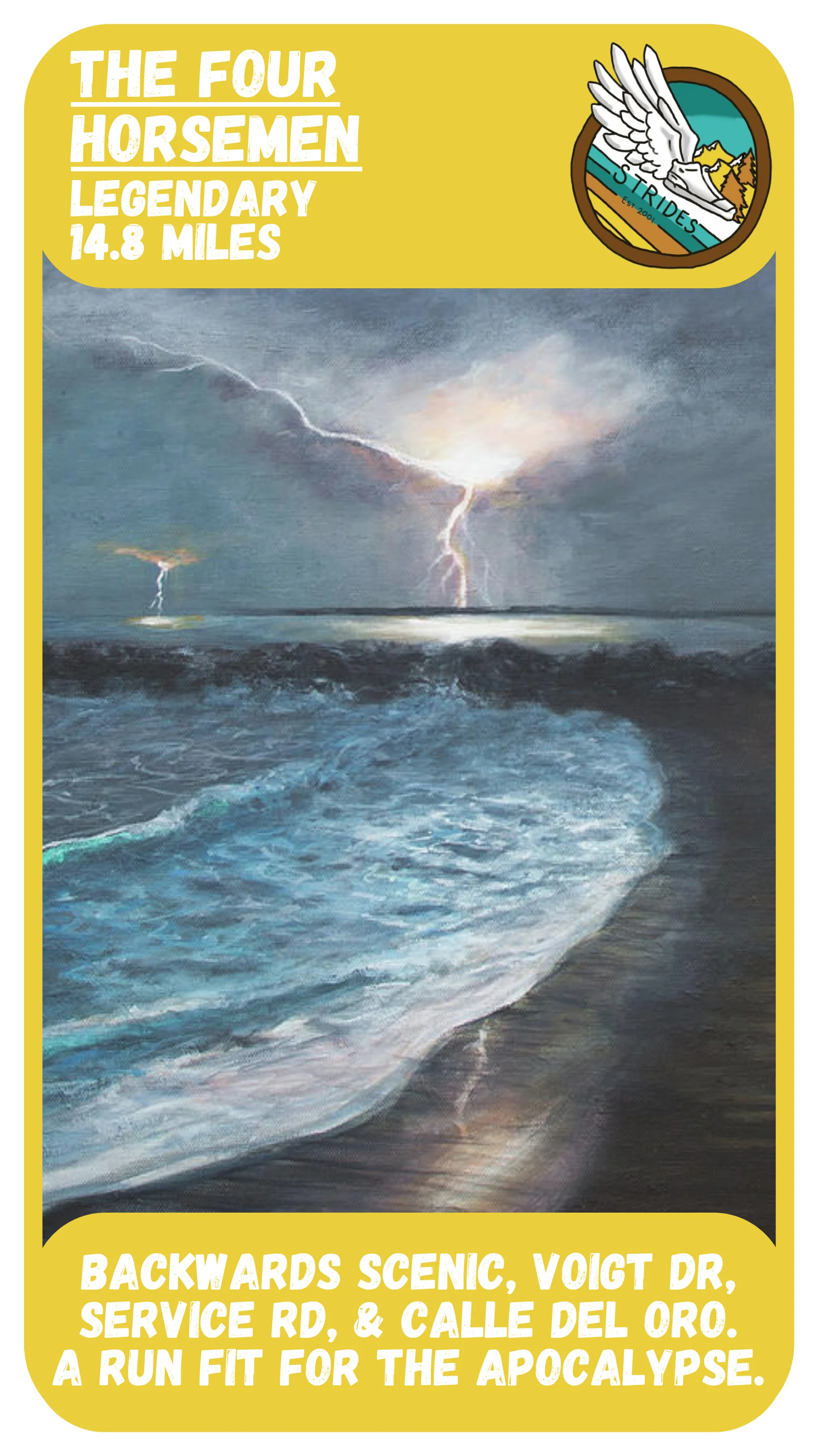 The Four Horsemen Card